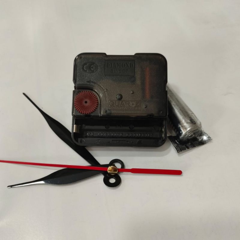 mesin jam dinding diamond sweep dan quartz