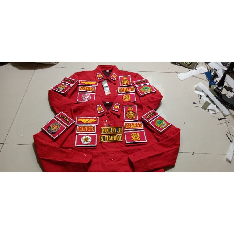 TAKTIKAL PEMADAM,DAMKAR+ATRIBUT TIMBUL TERLARIS