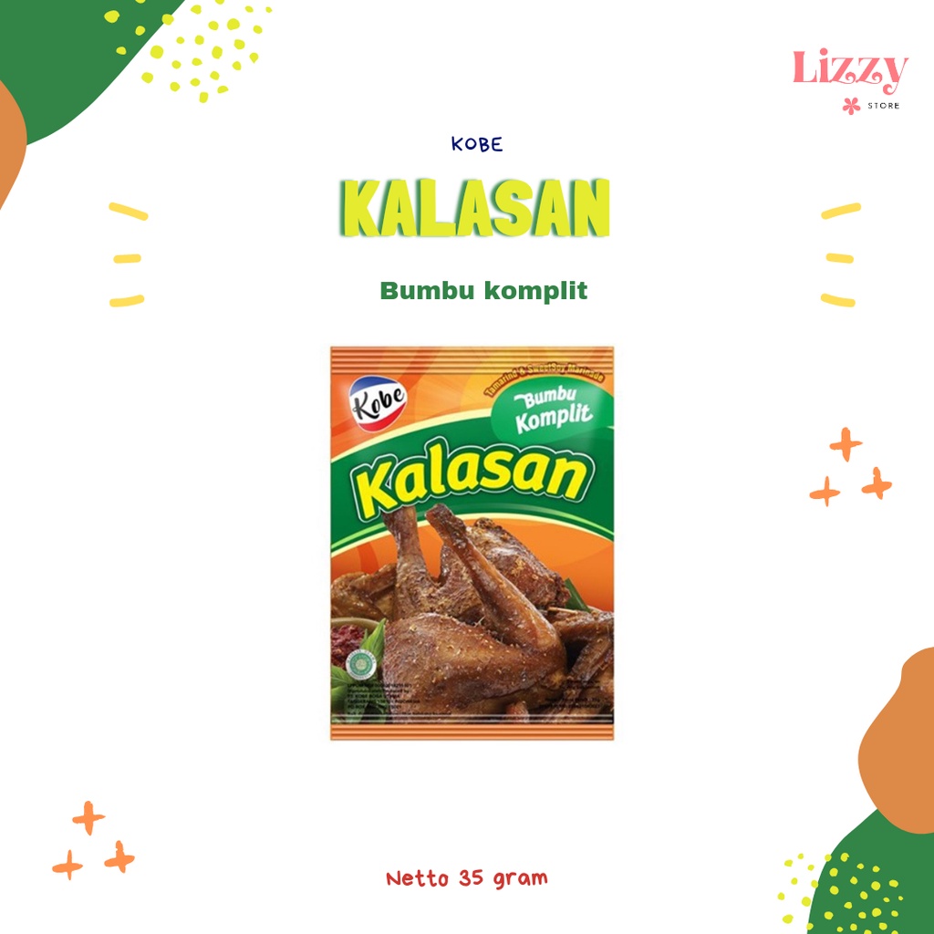 

Kobe Kalasan Bumbu Lengkap Kemasan Sachet 35gr