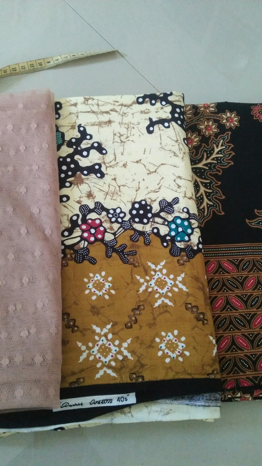 Kain Batik Katun 40s Halus [batik Pria Batik Wanita Batik Couple Keluarga] Lebar 1.15 Meter