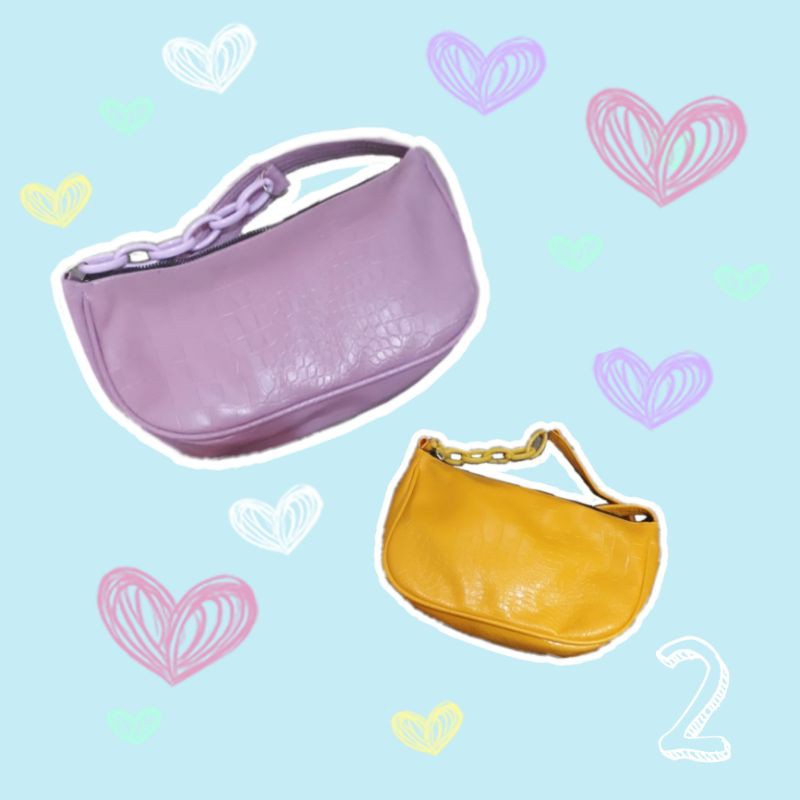 baguette bag || shoulder bag