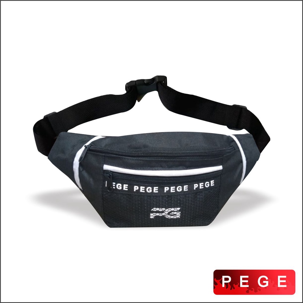 Tas Selempang Bahu Pria Kasual Slempang Waistbag Keren Bisa Dipakai Untuk Tas Pinggang - PG 8896