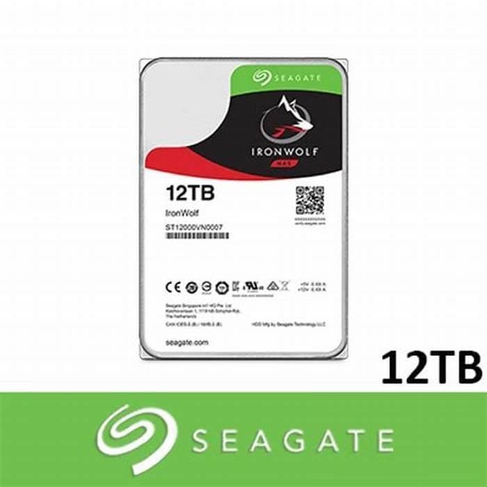Seagate Ironwolf NAS 12TB