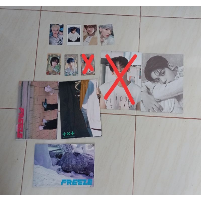 TXT THE CHAOS CHAPTER FREEZE (OS, POSTCARD, POSTER)