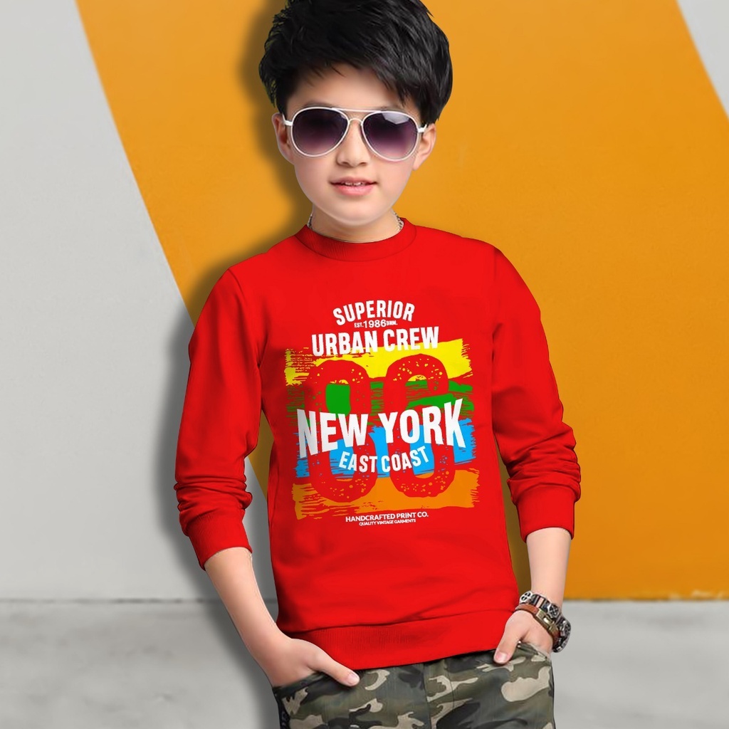 Switer Urban Terbaru / Sweater Anak Laki-laki /  Sweeter Gaming Bahan Babyterry / FLAVA_STORE