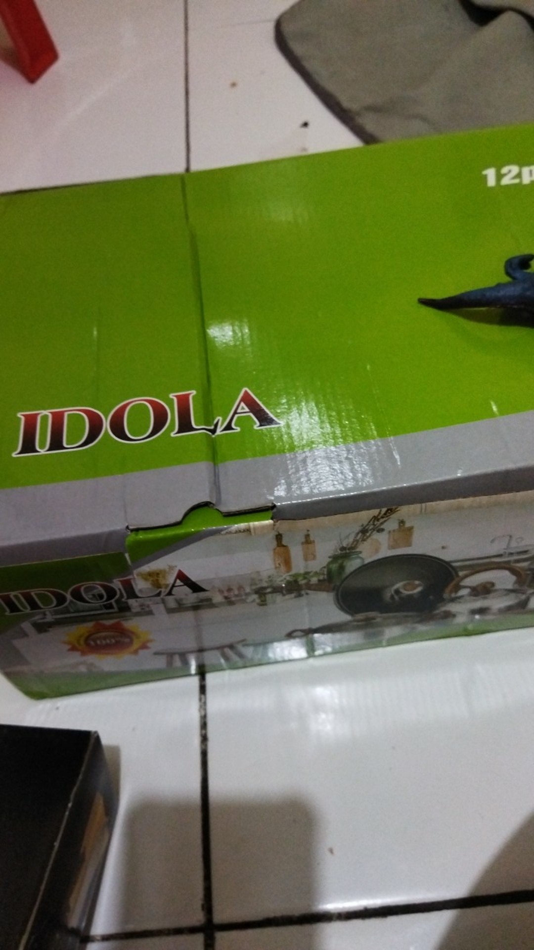 {bisa Cod} Panci Set 12 Pcs Idola - Panci Set Penggorengan - Panci Set Stainless