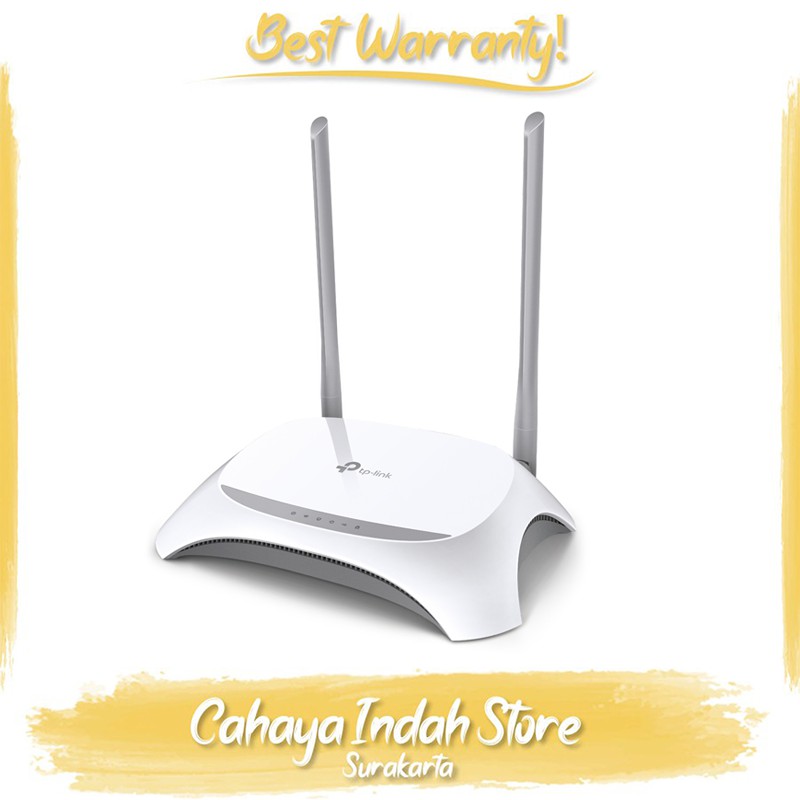 Wifi TP Link TL-MR3420 Router Support Modem 4G LTE/3G N300 Termurah CIS