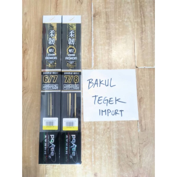 tegek mirofishing zoom pokee ST action 4/6 lentur spek tanago microfishing ruas 35cm