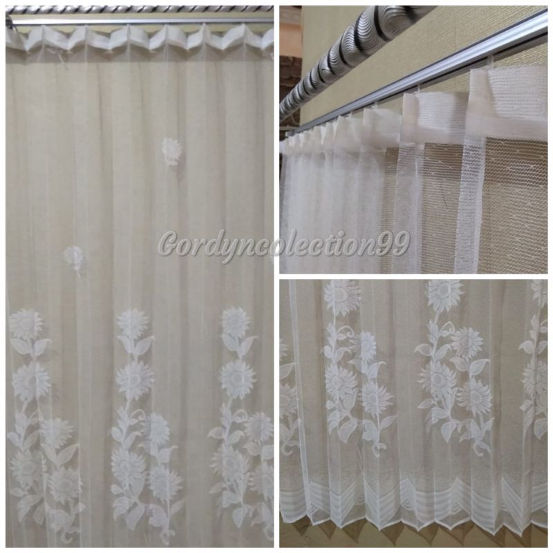 Vitrase gorden / Gorden vitrase / Gorden vitrase polos / Vitrase motif