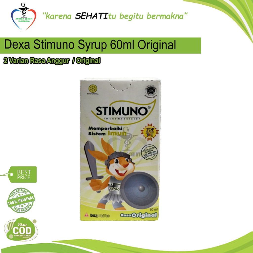 PROMO STIMUNO SIRUP 60ML SUPPLEMEN PENGUAT IMUN ANAK