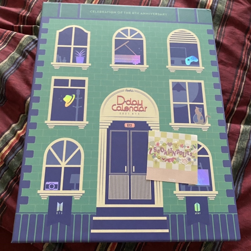 BTS Official Outbox Festa D day calendar d-day + 612  + Welcome kit + 602