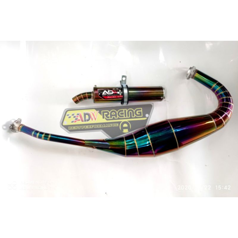 knalpot racing original ADW racing ninja 150r ninja 150rr