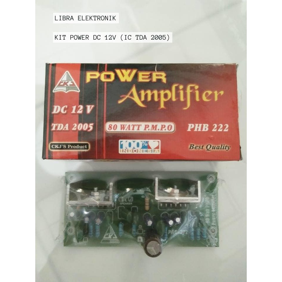 Kit Power TDA 2005 DC 12V CKJ