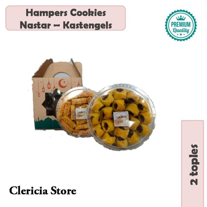 

BISA COD Hampers Lebaran / Natal / Imlek / Valentin Cookies Kue Kering SnackEat - Nastar-kastengl