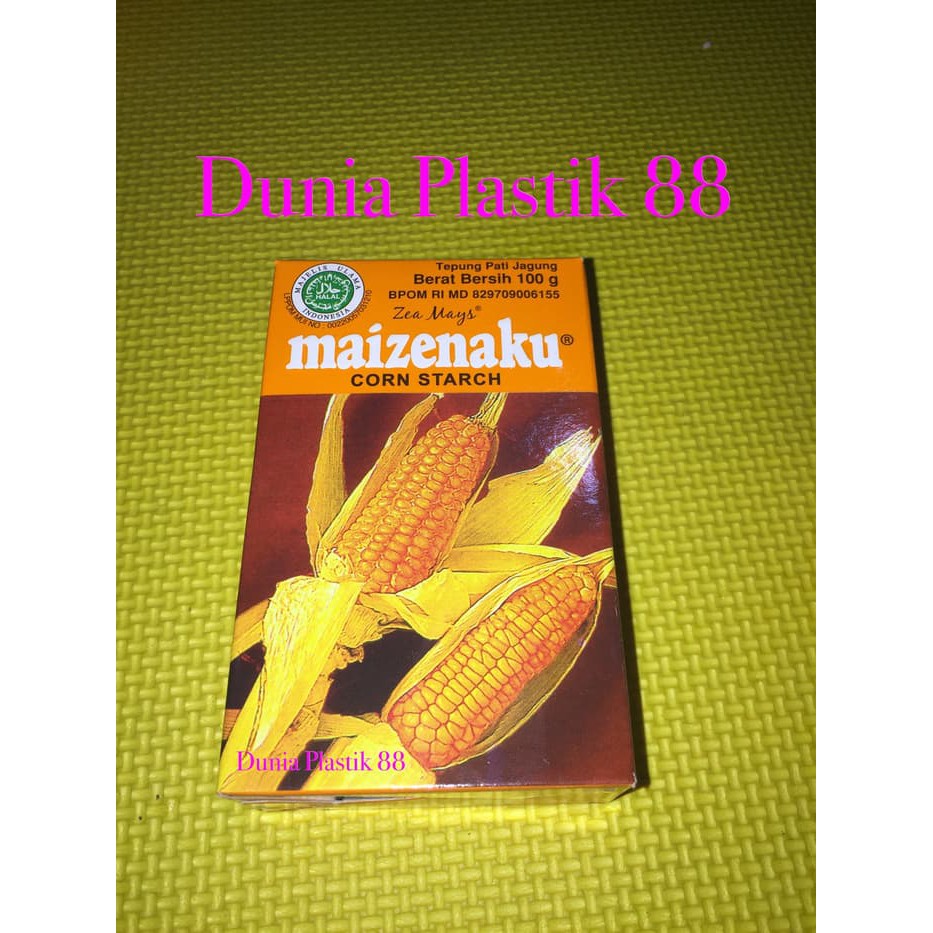 

Isi 100gram tepung flour pati jagung MAIZENA maizenaku corn starch