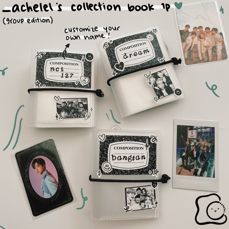 

Kolbuk group BTS NCT 1p composition deco