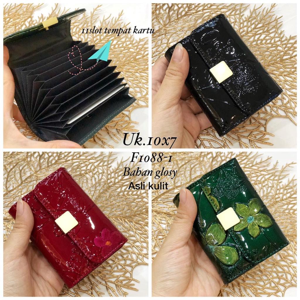 Dompet kartu sekat / DOMPET MINI BRANDED