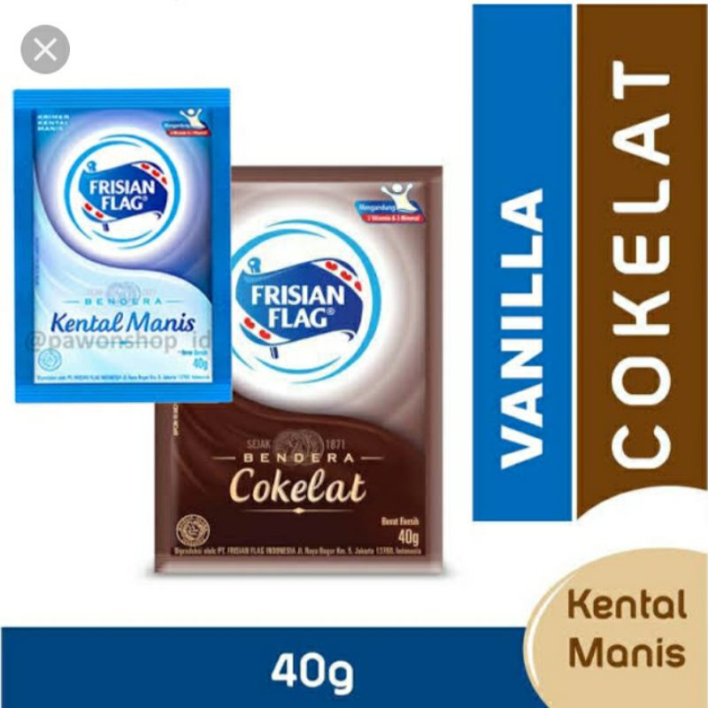 

Susu Kental Manis Frisian Flag Sachet isi 6