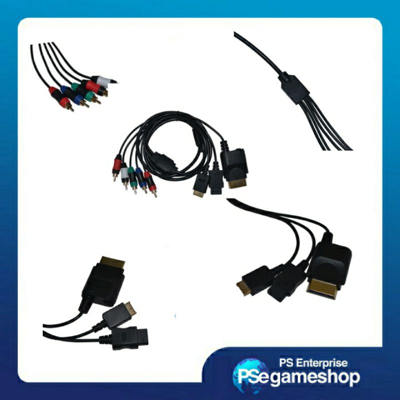 Universal Component Cable for Xbox 360 and PS2 / PS3