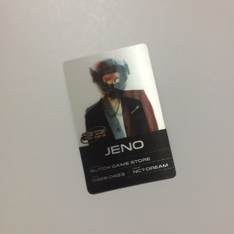 [ WTS ] JENO LENTICULAR CARD GLITCH MODE - Scratch Version