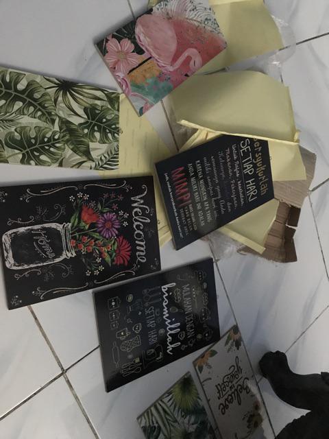 Walldecor Hiasan Dinding Pajangan Dinding Shabby Chic Wb 17