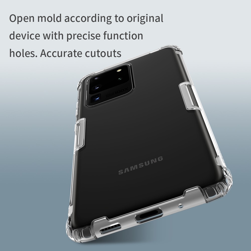 Case SAMSUNG Galaxy S20 Ultra Transparan TPU Original