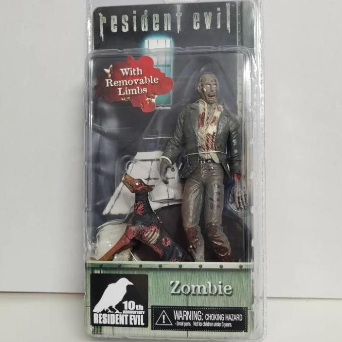 Neca Resident Evil Zombie and Cerberus Dog Zombies Action Figure selalu ready