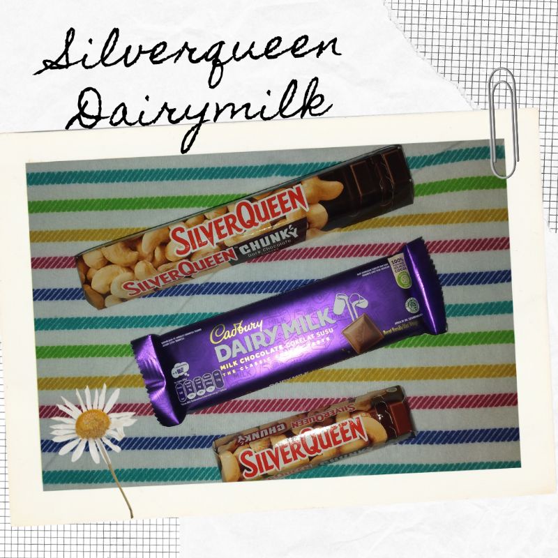

ONLYWE GIFT ▪︎Extra Coklat Silverqueen | Cadbury Dairymilk | Chocolate▪︎