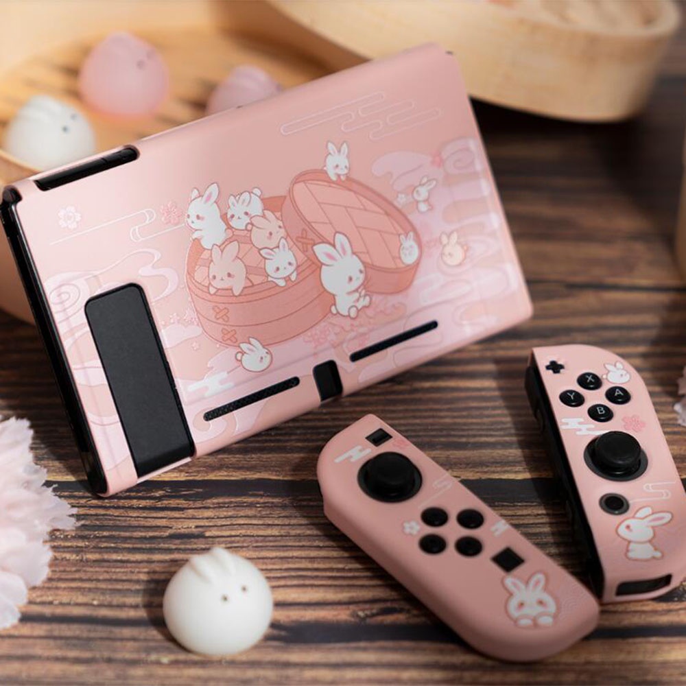 Geekshare Soft Case Silikon TPU Cover Proteksi Konsol Game Nintendo Switch V1 V2