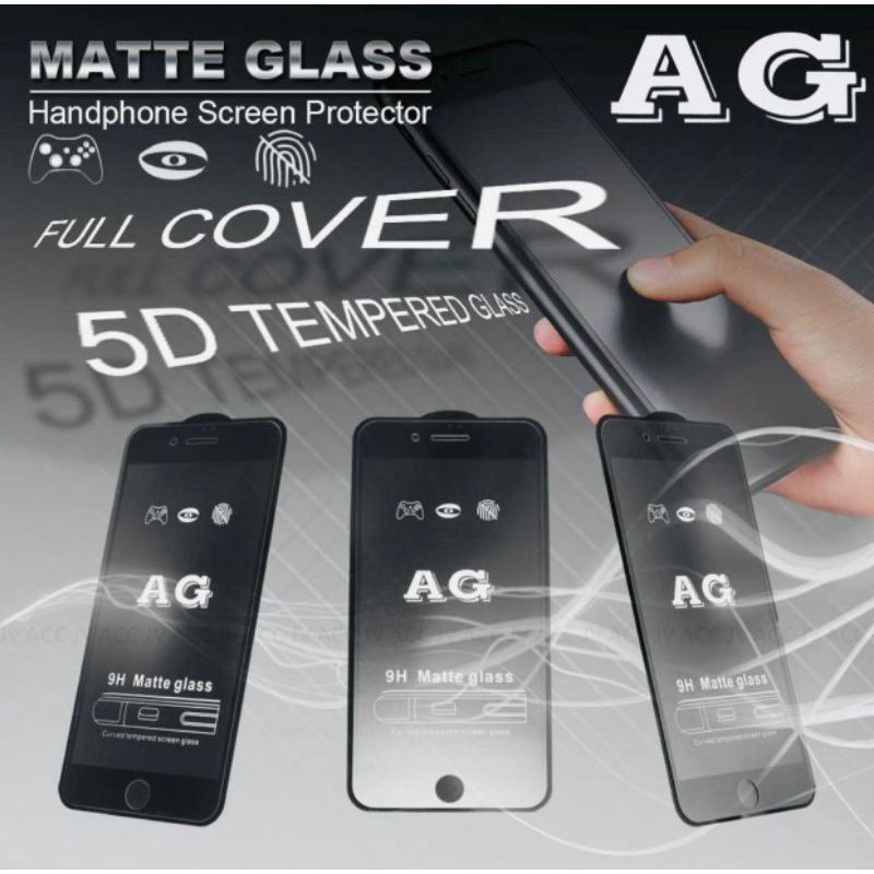 Kaca AG Matte Glass Tempered TG INFINIX SMART 4/5/6/7/HOT 9/9 PLAY/10/10 PLAY/11 PLAY/11S/NOTE 7/8/10