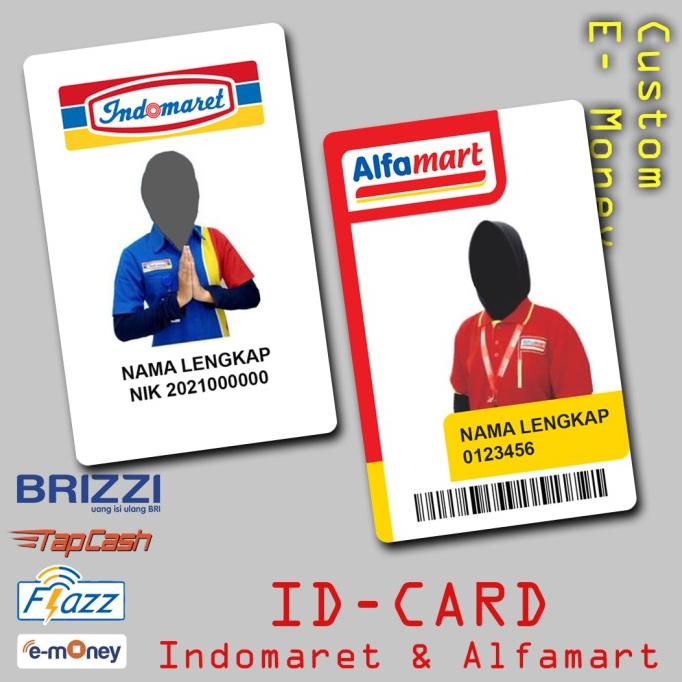 Office & Stationery | Document Organizer | Id Card / Idcard Indomaret Alfamart Bisa E-Money Brizzi T
