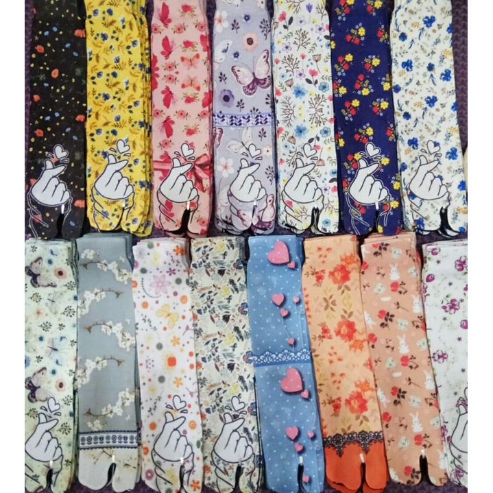 50 MOTIF BEBAS PILIH KAOSKAKI PRINTING [BELI 12PASANG LEBIH MURAH] KAOSKAKI MUSLIMAH