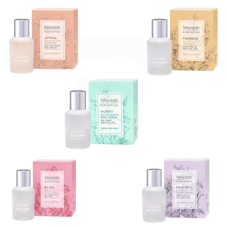 Wardah Scentsation Peaceful Eau De Toilette 35 ml