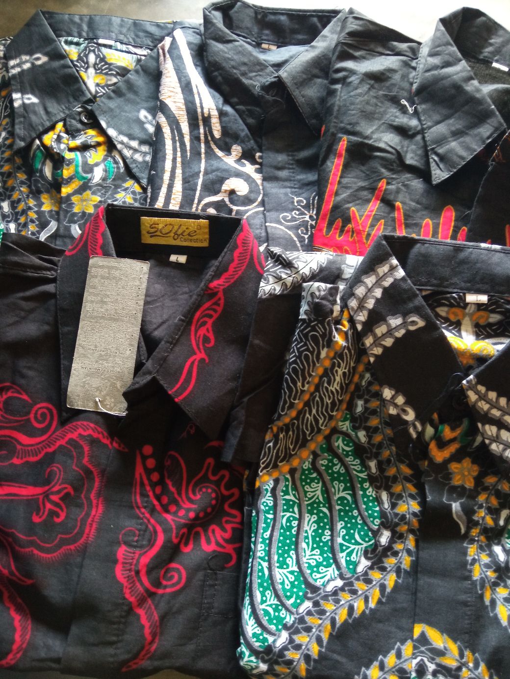 Kemeja Batik Pria Ppbtk07 Wsa04 Lengan Panjang /kemejapria/kemejabatik/batikpria/batikmodern 05