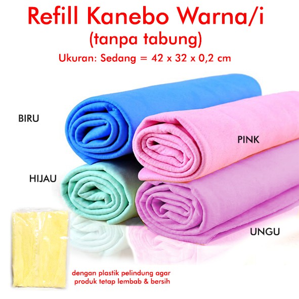 

REFILL KANEBO 42X32X0,2 WARNA WARNI TANPA BOX
