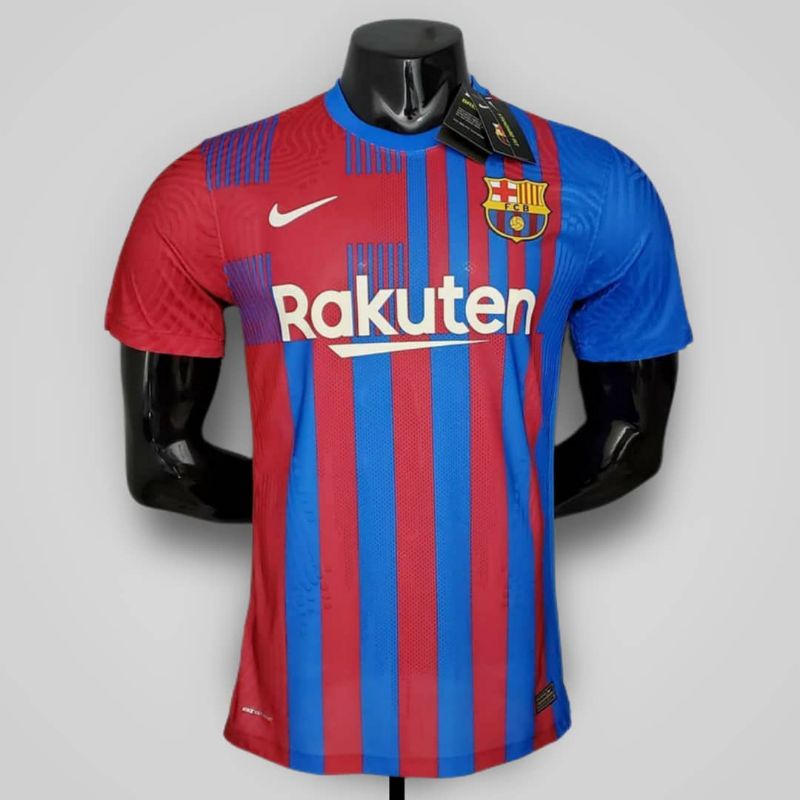 JERSEY BARCELONA HOME PLAYER ISSUE 2021+BOX JERSEY