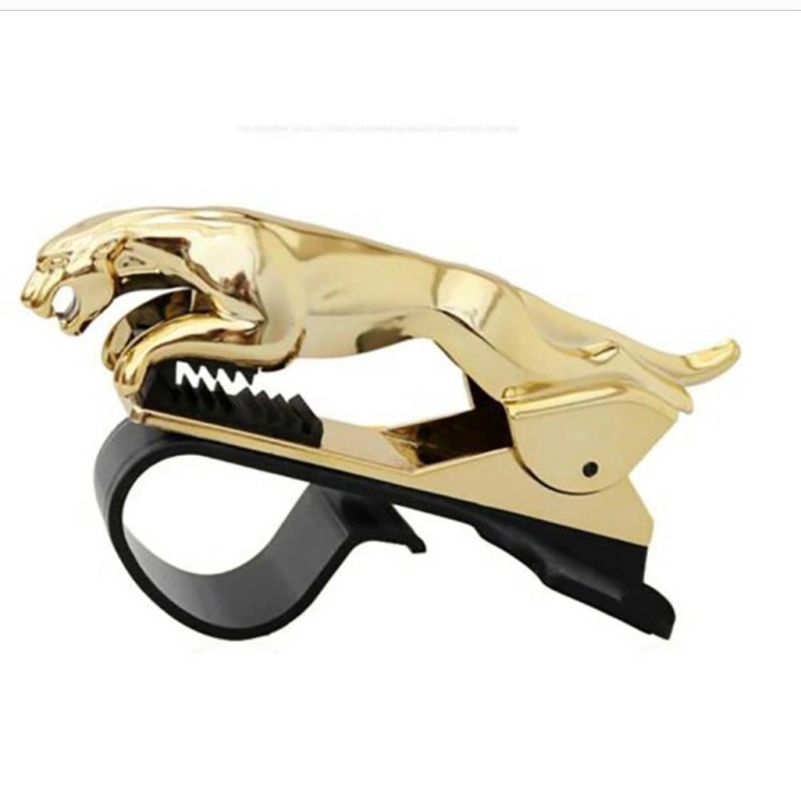 Holjag Phone Cars - Holder Handphone Jepit - Holder Handphone Leopard