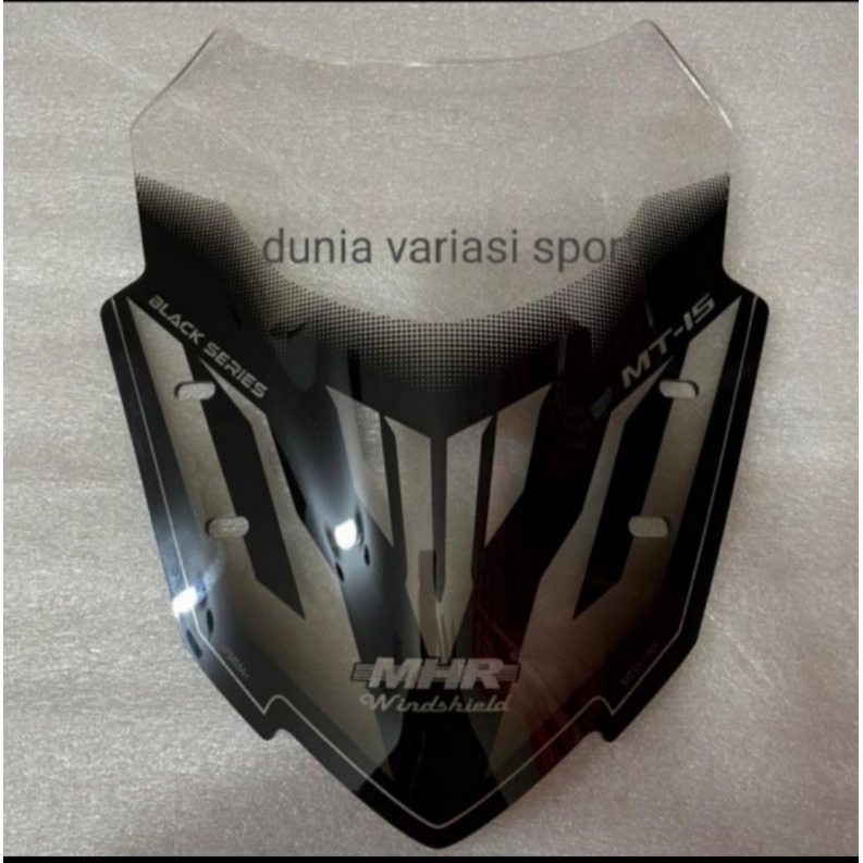 Winshield/visor Winsil MHR MT15 Yamaha MT 15 Black series Original Best Quality