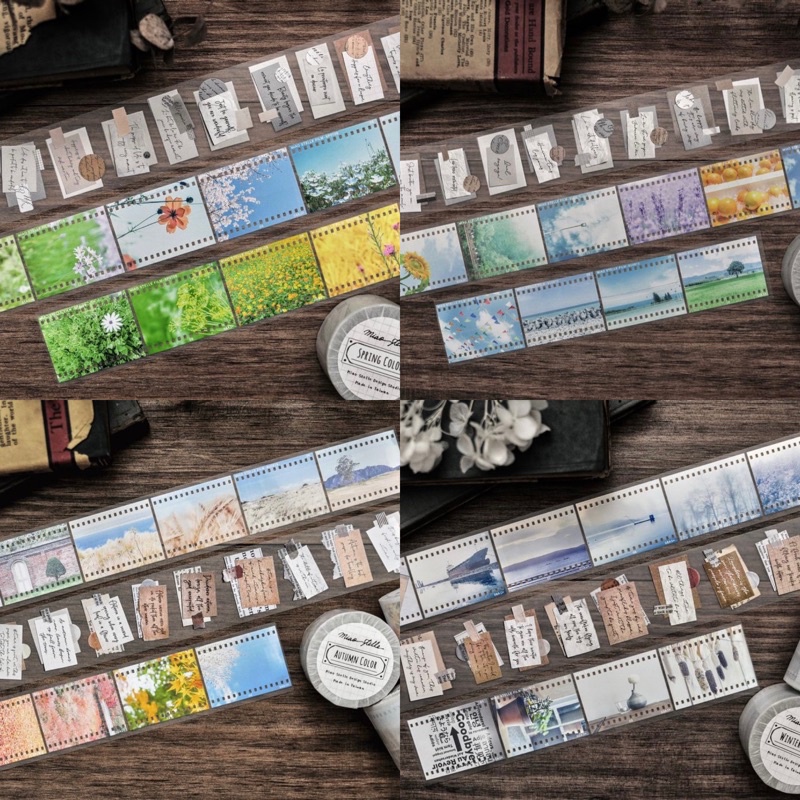 

[Sample] Miao Stelle Color of Season Matte PET Tape