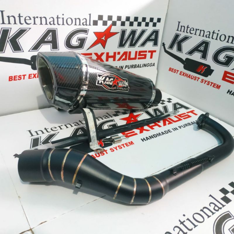 Knalpot Racing Nmax Xmax Pcx Aerox Vario Scoppy Beat Mio Original Kagawa