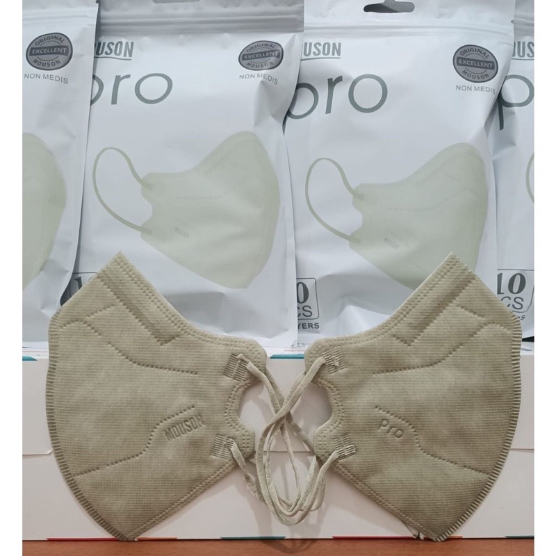 Masker kn95 pro mouson isi 10 Masker kn pro mouson isi 10 disposable mask kn pro mouson