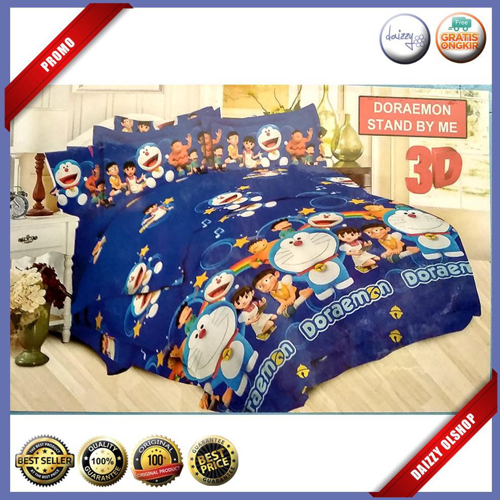 Sprei Bonita Doraemon Stand By Me No.1 King 180 Seprai Doremon Rainbow BMSC76
