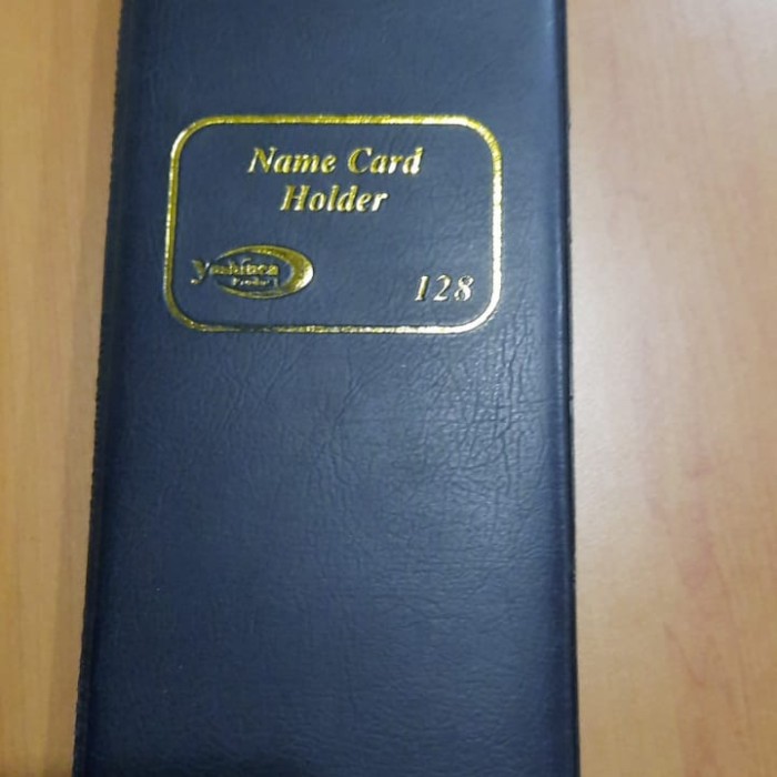 

Name Card Holder Yusinca 128 Gold save logam mulia