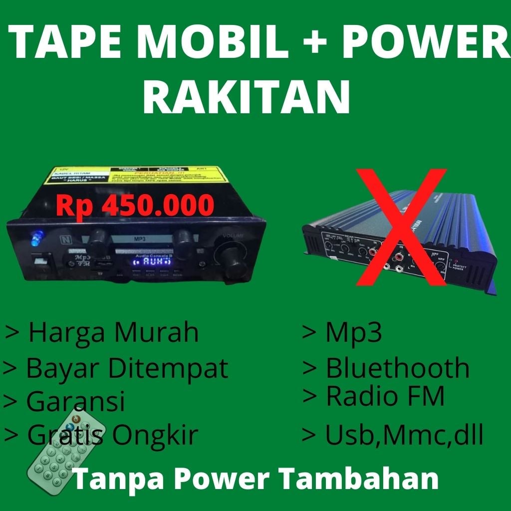 Power Tape Mobil Rakitan Bali