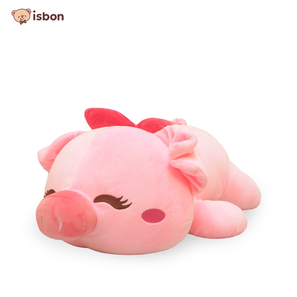 Boneka Babi pig squisy Ly Piggy Sleeping tidur Cocok Untuk bantal Guling Bahan Halus dan Lembut By ISTANA BONEKA