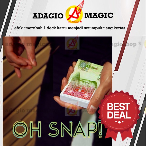 alat sulap : oh snap by jibrizy taylor & sansminds magic