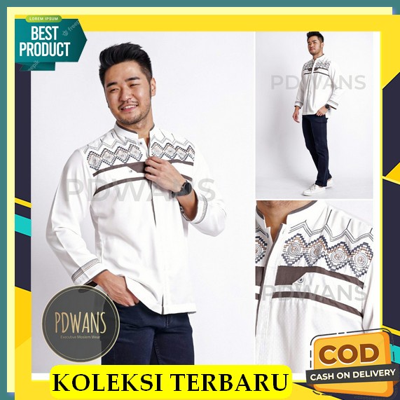 Koko Pria Lengan Panjang-Koko Batik Pria-Koko Orang Tua-Koko Anak Muda-Koko Pria Lengan Panjang-Koko