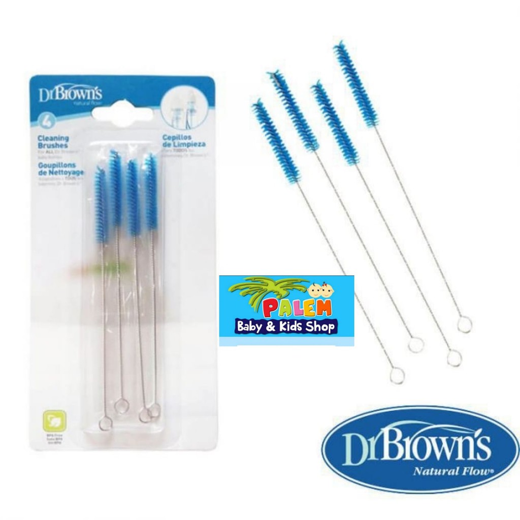 Dr Brown's Cleaning Brush Sikat Selang/sedotan Botol isi 4 620