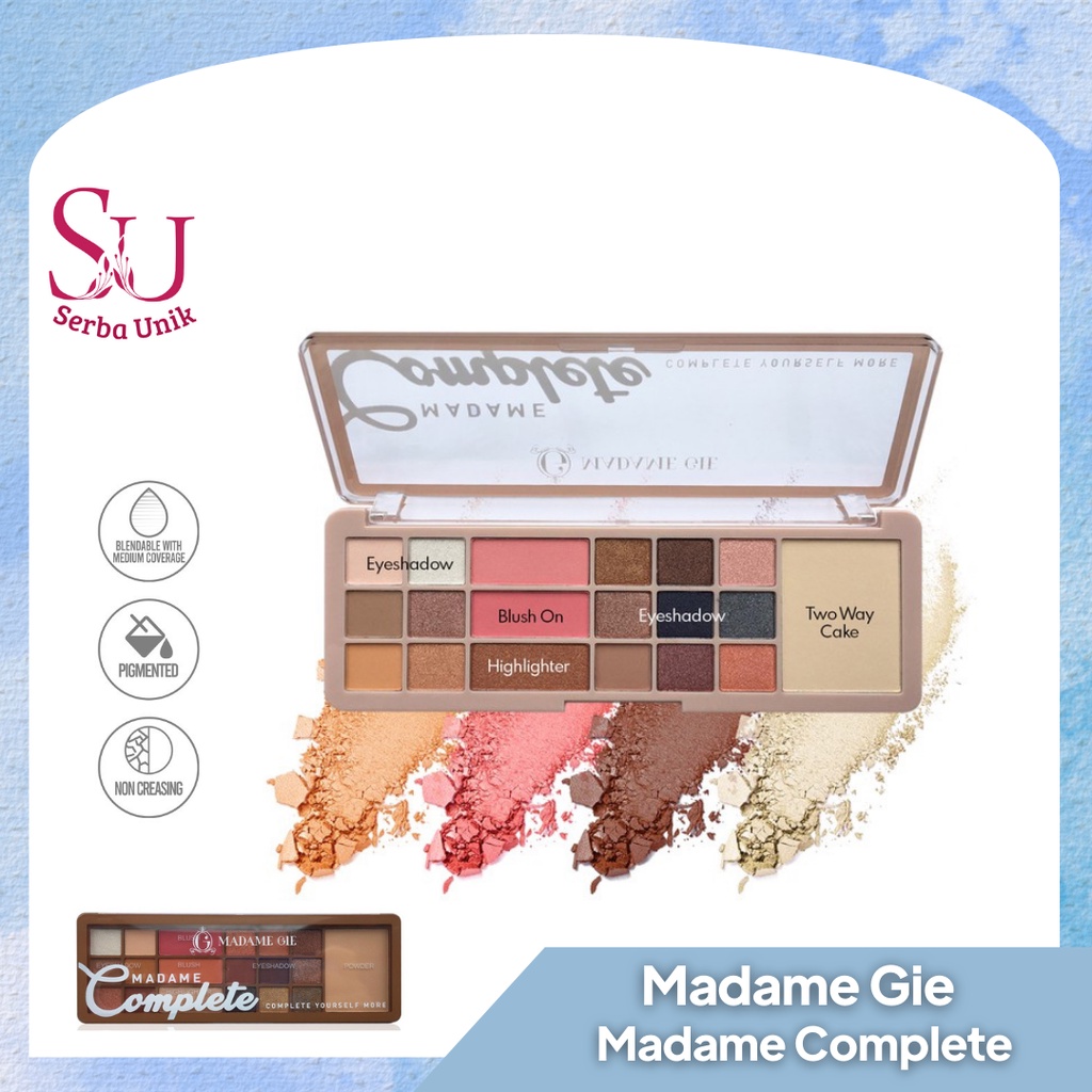 Madame Gie Madame Complete Make Up Kit | Make Up Face Palette