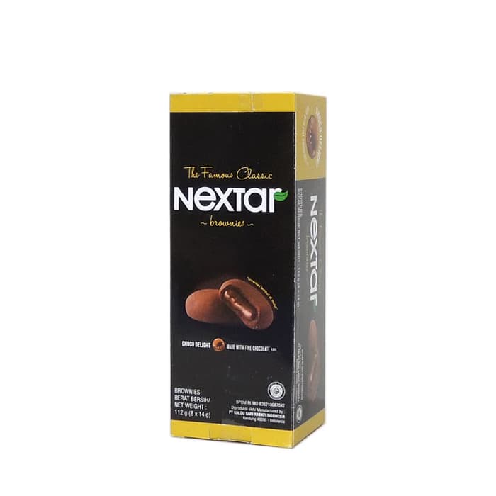 Nextar Brownies Nabati Kotak 112 gram (8 pcs x 14 gram)